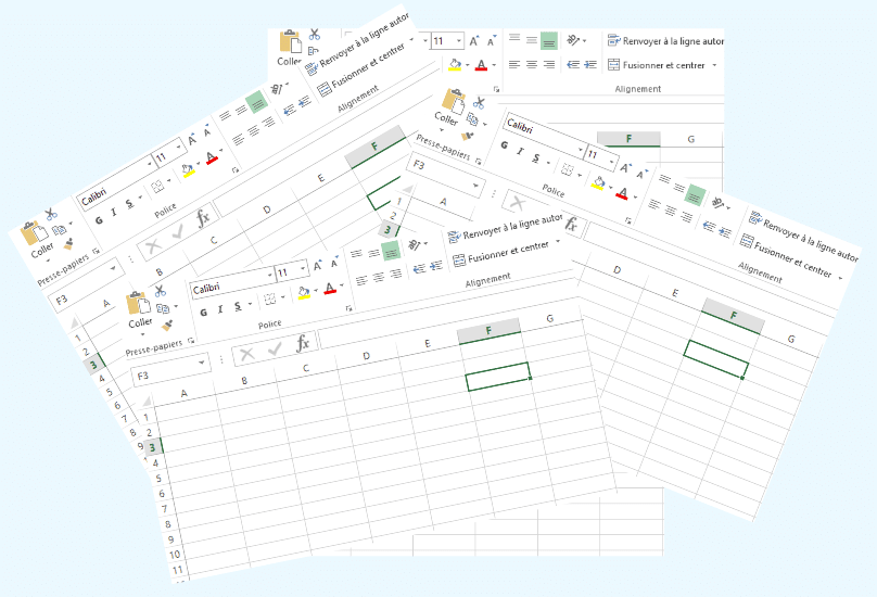 Vous, seul(e) sur votre base de données, et vos collègues sur des fichiers Excel éparpillés.